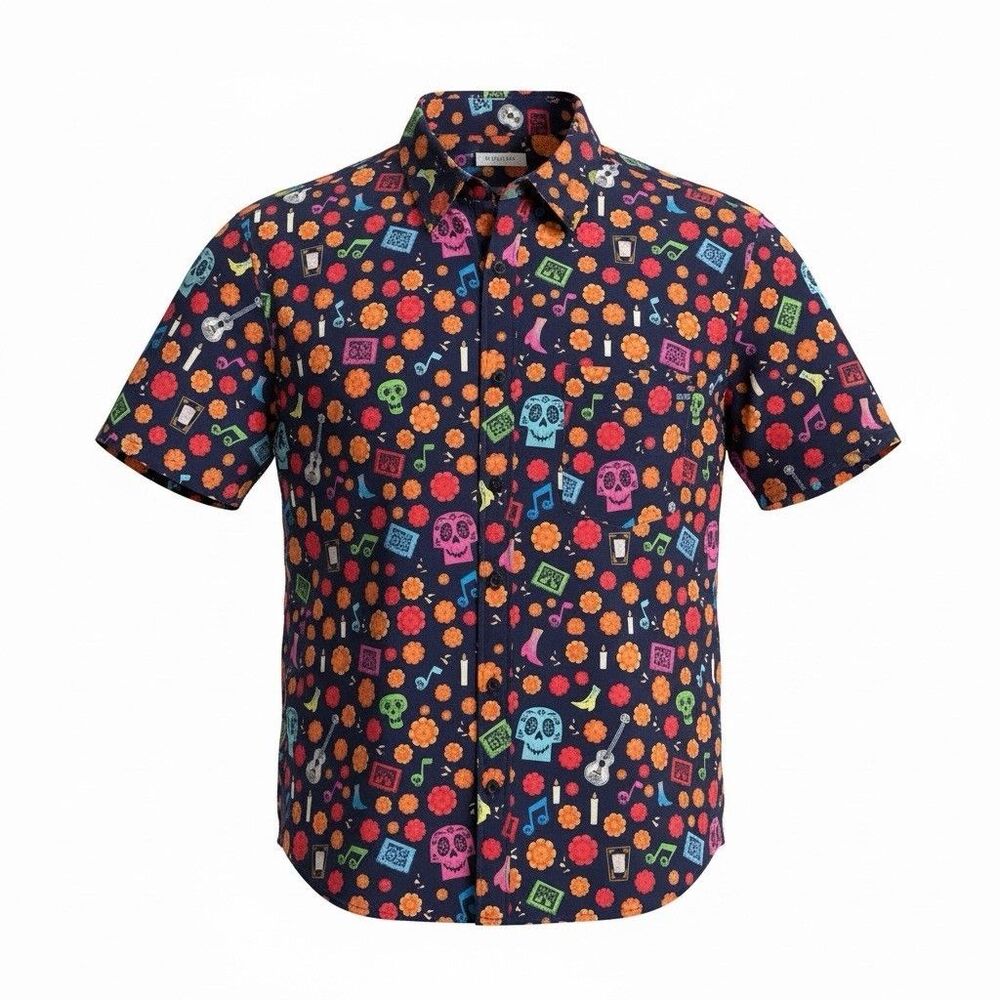 RSVLTS Disney Pixar Small Coco The Music In Me Short Sleeve Shirt Performance